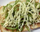 ピーマン×おかかのspicyトースト作り方4写真