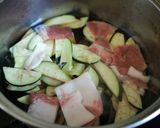 なす豚甘辛そうめん作り方5写真