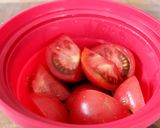 簡単!豚肉とトマトのレンジしゃぶしゃぶ作り方3写真