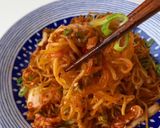 酸っぱくなったキムチは焼きそばに使うべし作り方4写真