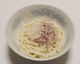 旨辛塩豚つけうどん作り方5写真