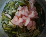 簡単 朝食♪小松菜もやしと鶏ささみの煮物作り方8写真