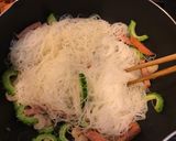 スパムとゴーヤの塩焼きビーフン作り方5写真
