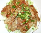 豚肉のから揚げ♪ラー油簡単ドレッシング作り方10写真