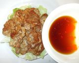 豚肉のから揚げ♪ラー油簡単ドレッシング作り方8写真