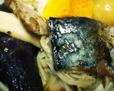 骨無し鯖と野菜とキノコのクリームグラタン作り方3写真
