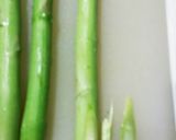レンチン　アスパラと豚バラのレモン蒸し作り方1写真