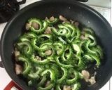 鶏肉でゴーヤチャンプル作り方6写真