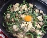 鶏肉でゴーヤチャンプル作り方8写真