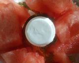 簡単甘い離乳食☆初期☆すいかのペースト作り方2写真