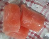 簡単甘い離乳食☆初期☆すいかのペースト作り方5写真