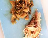 簡単♡旦那のつまみ ザーサイささみ茗荷作り方2写真