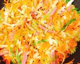 にんじんとキャベツの炒め物♫おかず作り方4写真