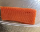簡単♡さっぱり サーモンの昆布酢作り方1写真