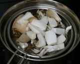 塩きのこのみぞれ和え作り方1写真