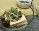 さっぱり~きのこと豆腐の冷奴作り方6写真