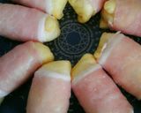 行楽・お弁当＊油揚げで肉巻きおにぎり作り方10写真