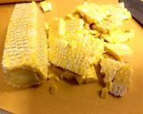 とうもろこしご飯！料亭の味！作り方2写真