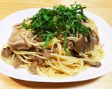 キノコ醤油煮の簡単和風パスタ♪作り方7写真