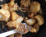 カレー風味の粉ふきいも作り方3写真