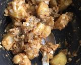カレー風味の粉ふきいも作り方4写真