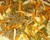 牛肉とぜんまいと筍の炒め煮☆作りおきにも作り方5写真