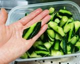 爽快ｯ!!きゅうりのわさび漬け作り方2写真