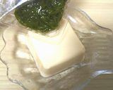 ２０秒おつまみ♪食べるラー油のめかぶ冷奴作り方2写真