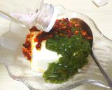 ２０秒おつまみ♪食べるラー油のめかぶ冷奴作り方3写真