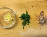 薬味をたっぷり使って◆鯵（あじ）のたたき作り方1写真