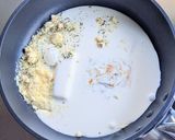 塩レモンのクリームパスタ作り方3写真