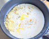 塩レモンのクリームパスタ作り方4写真