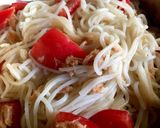 冷製パスタ風素麺作り方4写真
