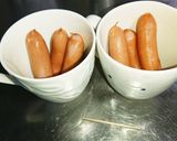朝食に楽チン❗ウインナーのボイル作り方1写真