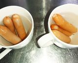 朝食に楽チン❗ウインナーのボイル作り方2写真