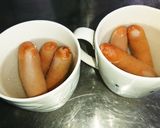 朝食に楽チン❗ウインナーのボイル作り方3写真