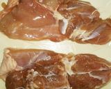 鶏もも肉でお手軽に♪鴨南蛮風そば作り方3写真