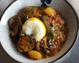 夏野菜とポークのタンドリーカレーパスタ作り方6写真