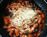 簡単♡ナス&チョリソーのピリ辛旨パスタ♪作り方5写真