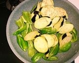 なすとピーマン焼き作り方5写真