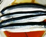 レンチン　さんまの梅煮作り方3写真