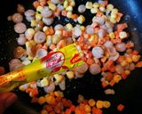 電子ﾚﾝｼﾞで、ぼよよ～ん♪なｵﾑﾗｲｽ作り方2写真