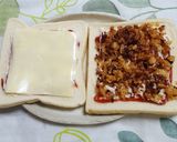 フライドオニオン✿ホットサンド作り方2写真