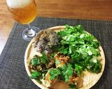 簡単5分！パクチー唐揚げ作り方5写真