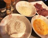 カレー風味☆豚ロースカツ作り方1写真