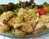 鶏むね肉から揚げネギ甘辛酢☆作り方8写真