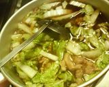 ✿お手軽❀白菜と豚肉の✿キムチうどん♪♪作り方1写真