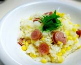 コーンとウインナーの簡単炊飯器ピラフ♪作り方2写真