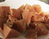 ご飯がすすむ！鶏とれんこんの甘辛炒め作り方1写真