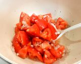茄子とトマトの大葉風味サラダ♡作り方6写真